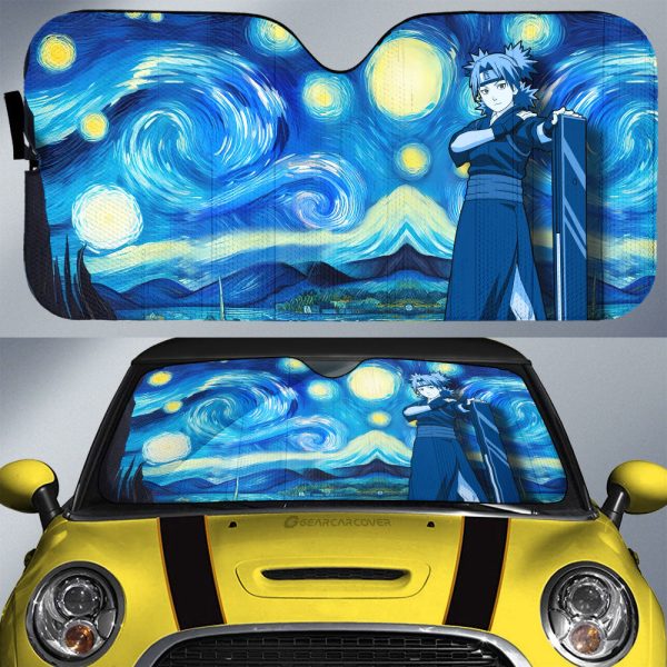 Temari Car Sunshade Custom Starry Night Styles