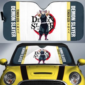 Tengen Uzui Car Sunshade Custom Demon Slayer Anime Car Accessories