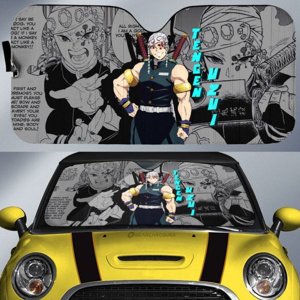 Tengen Uzui Car Sunshade Custom Mix Mangas