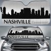 Tennessee Nashville Skyline Car Sunshade Custom Car Accessories