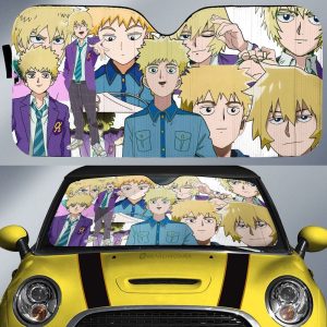 Teruki Hanazawa Car Sunshade Custom Mob Psycho 100 Anime Car Accessories