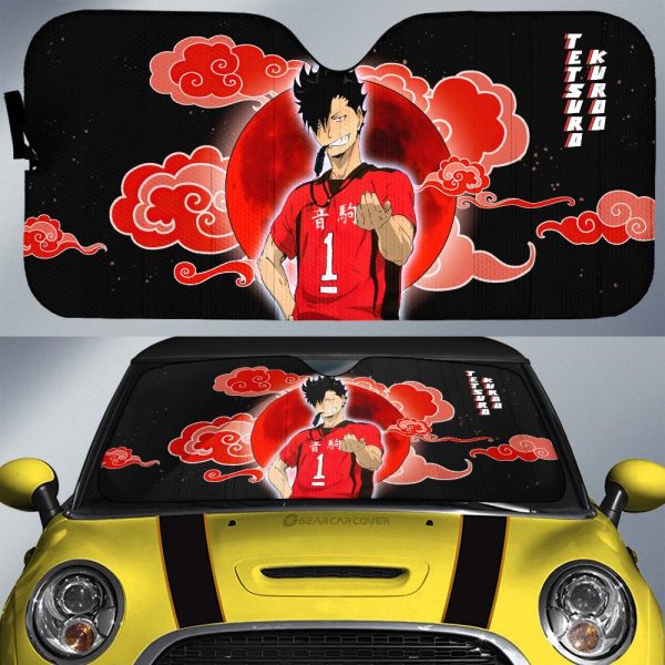 Tetsuro Kuroo Car Sunshade Custom For Haikyuu Anime Fans