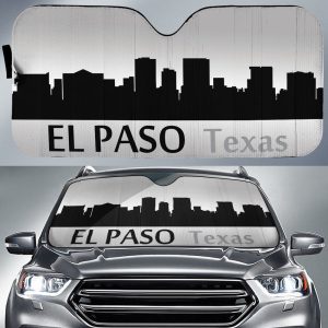 Texas El Paso Skyline Car Sunshade Custom Car Accessories