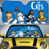 The Cats Crosswalk Car Sunshade Custom Car Accessories