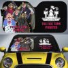 The Fire Tank Pirates Car Sunshade Custom One Piece Anime Car Accessories