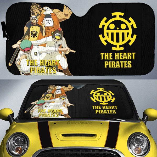 The Heart Pirates Car Sunshade Custom Car Accessories