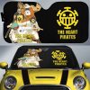 The Heart Pirates Car Sunshade Custom One Piece Anime Car Accessories