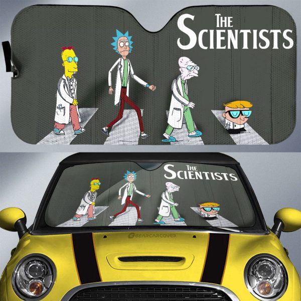 The Scientists Crosswalk Car Sunshade Custom Car Accessories