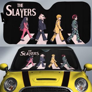 The Slayers Crosswalk Car Sunshade Custom Car Accessories