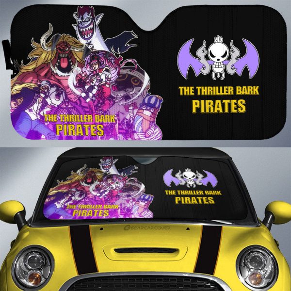 The Thriller Bark Pirates Car Sunshade Custom Car Accessories