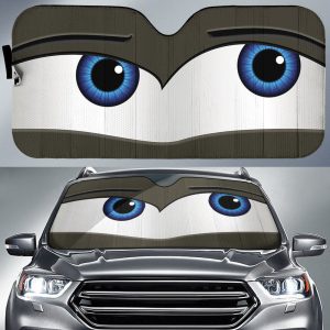 Thinking Car Eyes Sun Shade Custom Car Accessories