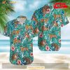 Tiger Tropical Full Printing Tropical Summer Hawaiian Shirt for Women Men