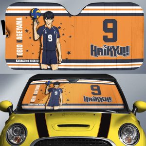 Tobio Kageyama Car Sunshade Custom Car Accessories