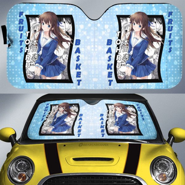 Tohru Honda Car Sunshade Custom Car Interior Accessories