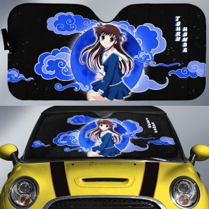 Tohru Honda Car Sunshade Custom Fruit Basket Anime Car Accessories