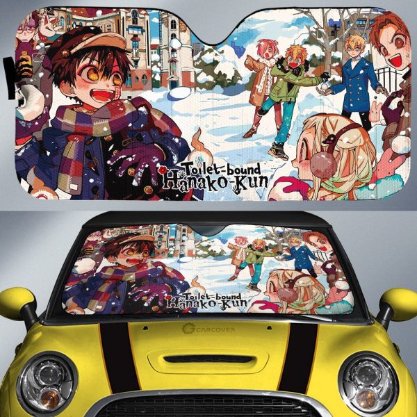 Toilet-Bound Hanako-kun Car Sunshade Custom Anime Car Accessories