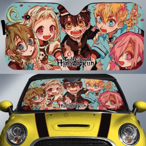 Toilet-Bound Hanako-kun Car Sunshade Custom Anime Car Interior Accessories