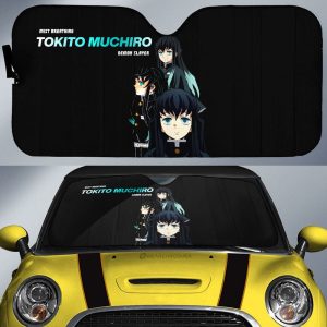 Tokitou Muichirou Car Sunshade Custom Demon Slayer Anime