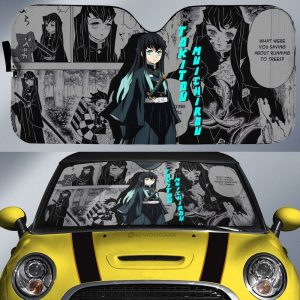 Tokitou Muichirou Car Sunshade Custom Demon Slayer Anime Mix Mangas