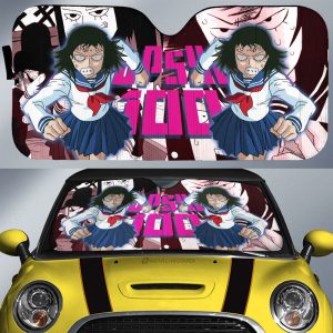 Tome Kurata Car Sunshade Custom Mob Psycho 100 Anime Car Accessories For Fans