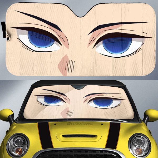 Tomioka Giyuu Car Sunshade Custom Demon Slayer Anime Car Accessories For Fans