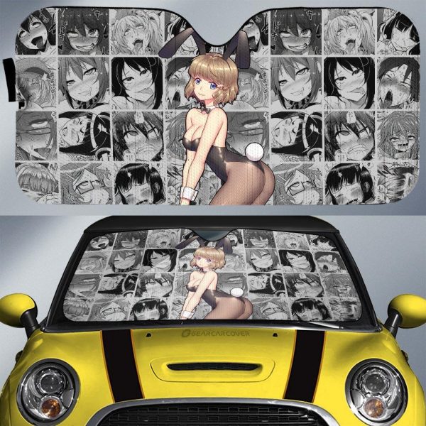 Tomoe Koga Car Sunshade Custom Bunny Girl Senpai Car Accessories