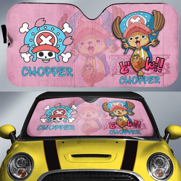 Tony Tony Chopper Car Sunshade Custom Car Accessories