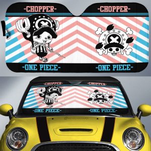 Tony Tony Chopper Car Sunshade Custom Car Accessories Mix Manga Style