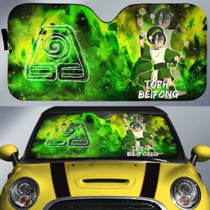 Toph Beifong Car Sunshade Custom Avatar The Last