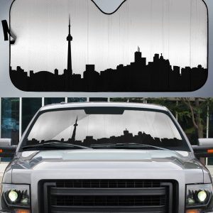 Toronto Skyline Car Sunshade Custom Car Accessories