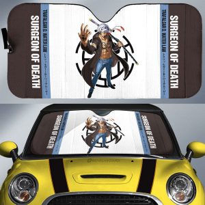 Trafalgar D. Water Law Car Sunshade Custom Car Accessories For Fans