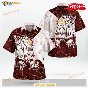 Tribal Entei Design Hawaiian Shirt