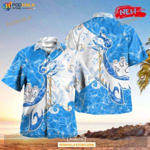 Tribal Lapras Design Hawaiian Shirt