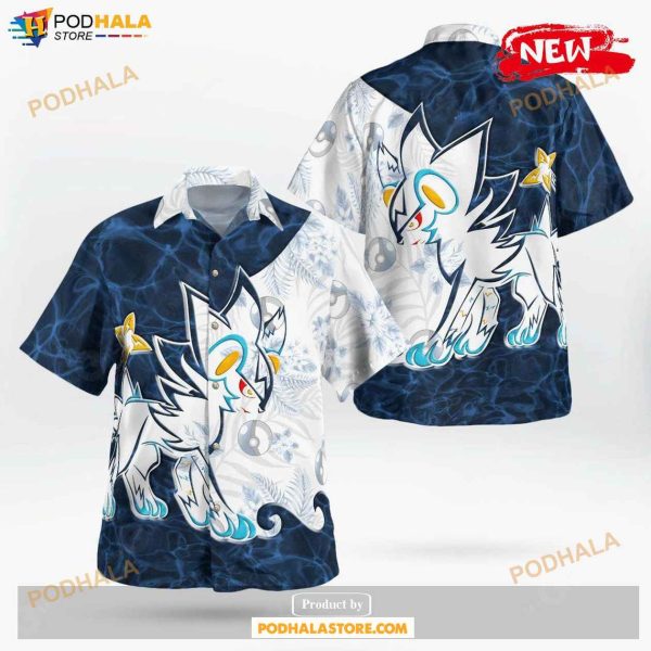 Tribal Luxray Design Hawaiian Shirt