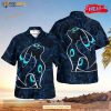 Tribal Shiny Umbreon Full Background Design Hawaiian Shirt