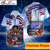 Tribute Skyline Patriots Remembrance Hawaiian Shirt