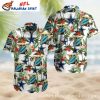 Tropical Baby Yoda Cowboys Fan Hawaiian Shirt