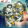 Tropical Canopy – Green Bay Packers Hawaiian Aloha Shirt