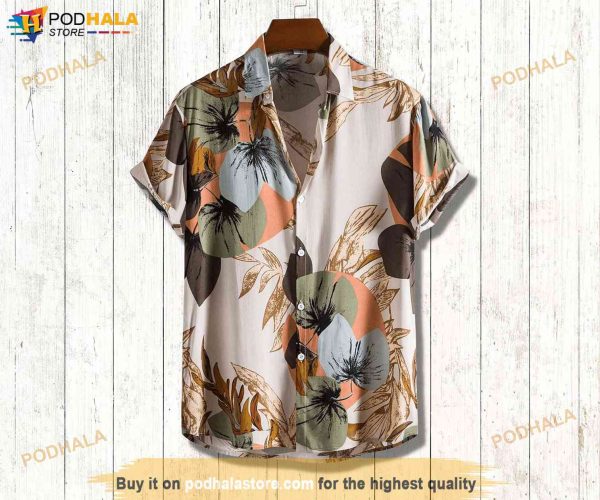 Tropical Sewing Pattern Hawaiian Shirt