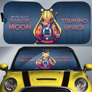 Tsukino Usagi Car Sunshade Custom Car Accessories