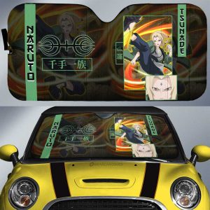 Tsunade Car Sunshade Custom Anime Car Accessories