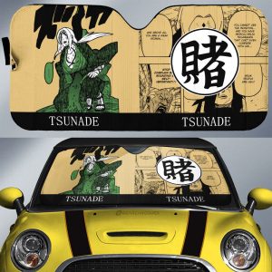 Tsunade Car Sunshade Custom Anime Car Accessories Manga Color Style