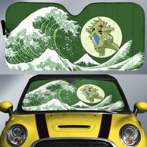 Tyranitar Car Sunshade Custom Pokemon Car Accessories