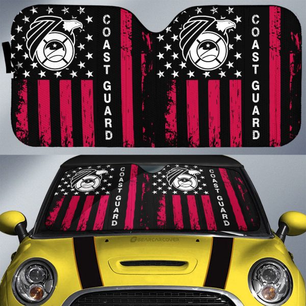 US Coast Guard Car Sunshade Custom Car Accessories