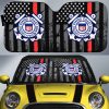 US Coast Guard Car Sunshade Custom Car Accessories