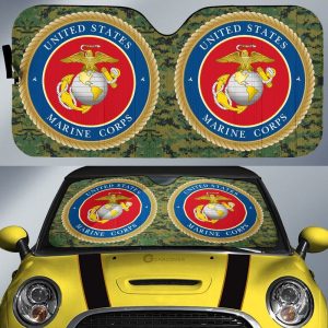 US Marine Corps Car Sunshade Custom Camouflage Car Accessories