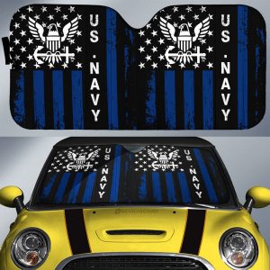 US Navy Car Sunshade Custom Car Accessories