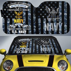 US Navy Car Sunshade Custom Car Accessories