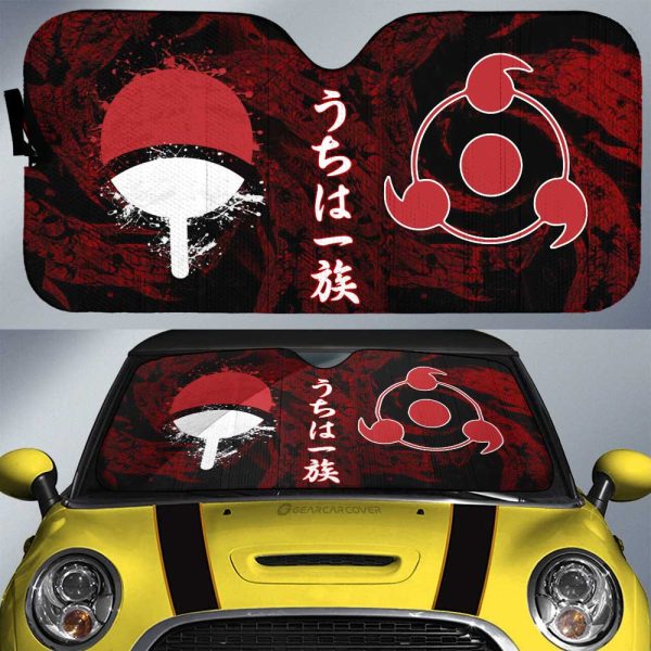 Uchiha Car Sunshade Custom Car Interior Accessories