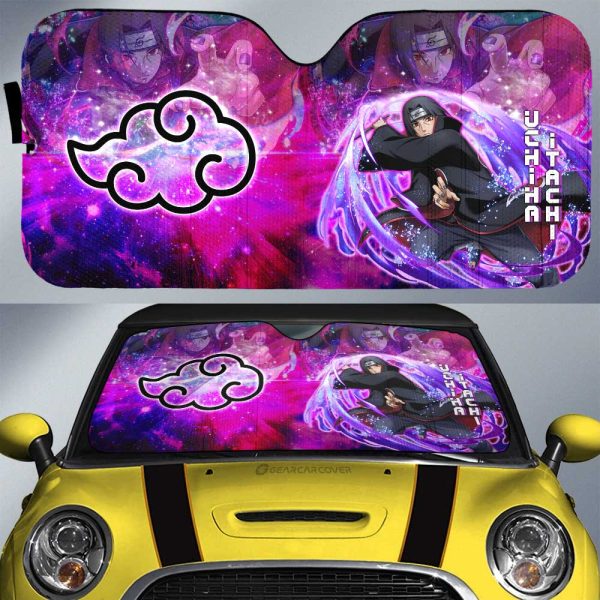 Uchiha Itachi Car Sunshade Custom Characters Car Accessories